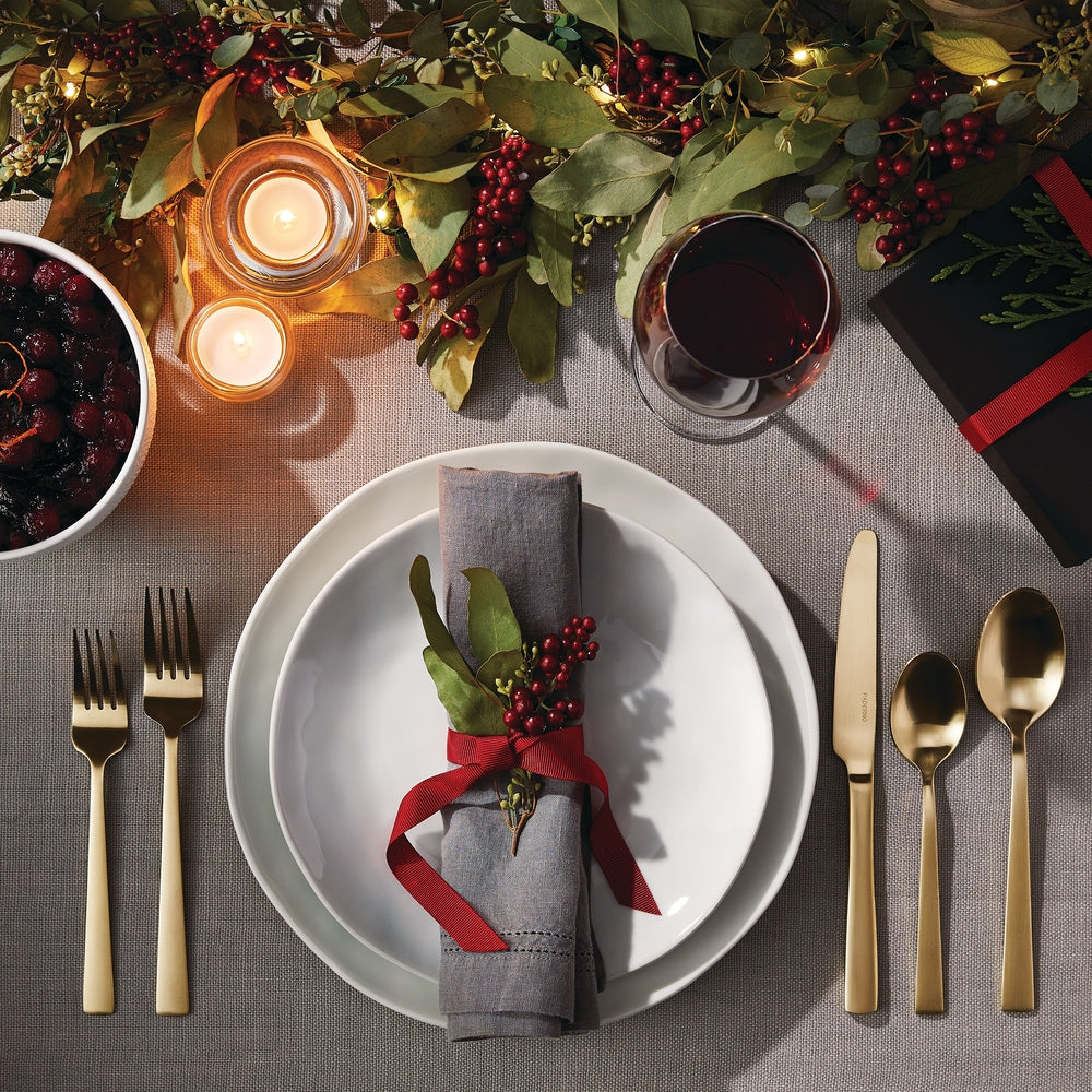 Belvedere Stainless Steel Flatware Set, Serves 4, 20-pc, Black E7W0 - product image 5