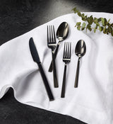 Belvedere Stainless Steel Flatware Set, Serves 4, 20-pc, Black E7W0 - product image 7