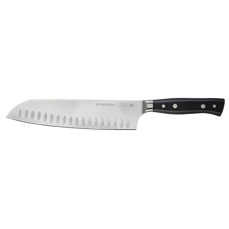 Montgomery Stainless Steel Santoku Knife, 8-in H1W7
