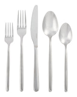 Slim Rounded Handle Flatware Set, Serves 12, 60-pc F3M9 - product image 1