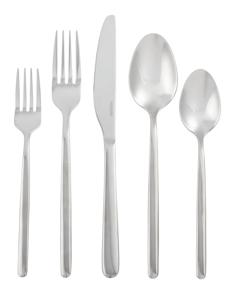 Slim Rounded Handle Flatware Set, Serves 12, 60-pc F3M9
