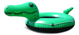 Inflatable Crocodile River/Lake Float Tube, 1-person, Green K9B5 - product image 1