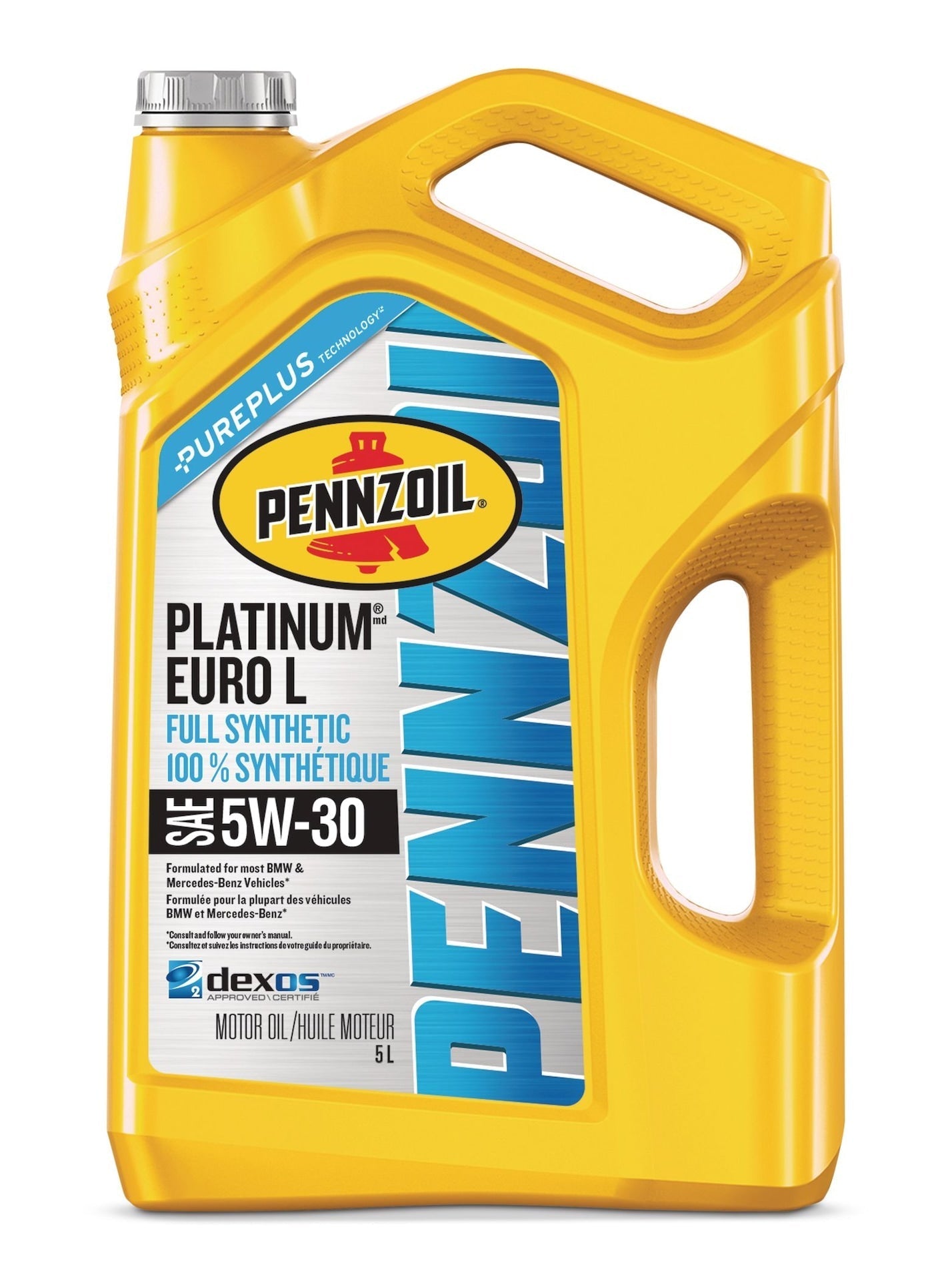 Platinum Euro L 5W30 Synthetic Engine/Motor Oil, 5-L Y8L7 - product image 1