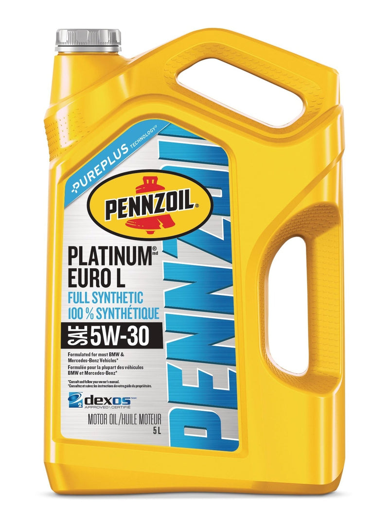 Platinum Euro L 5W30 Synthetic Engine/Motor Oil, 5-L Y8L7