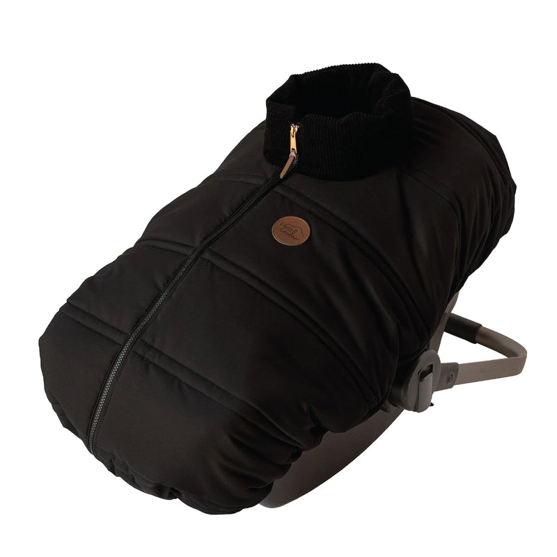 Coulou Lightweight Baby Car Seat Cover, Mid Season (-5°C to 15°C), Black U3S4