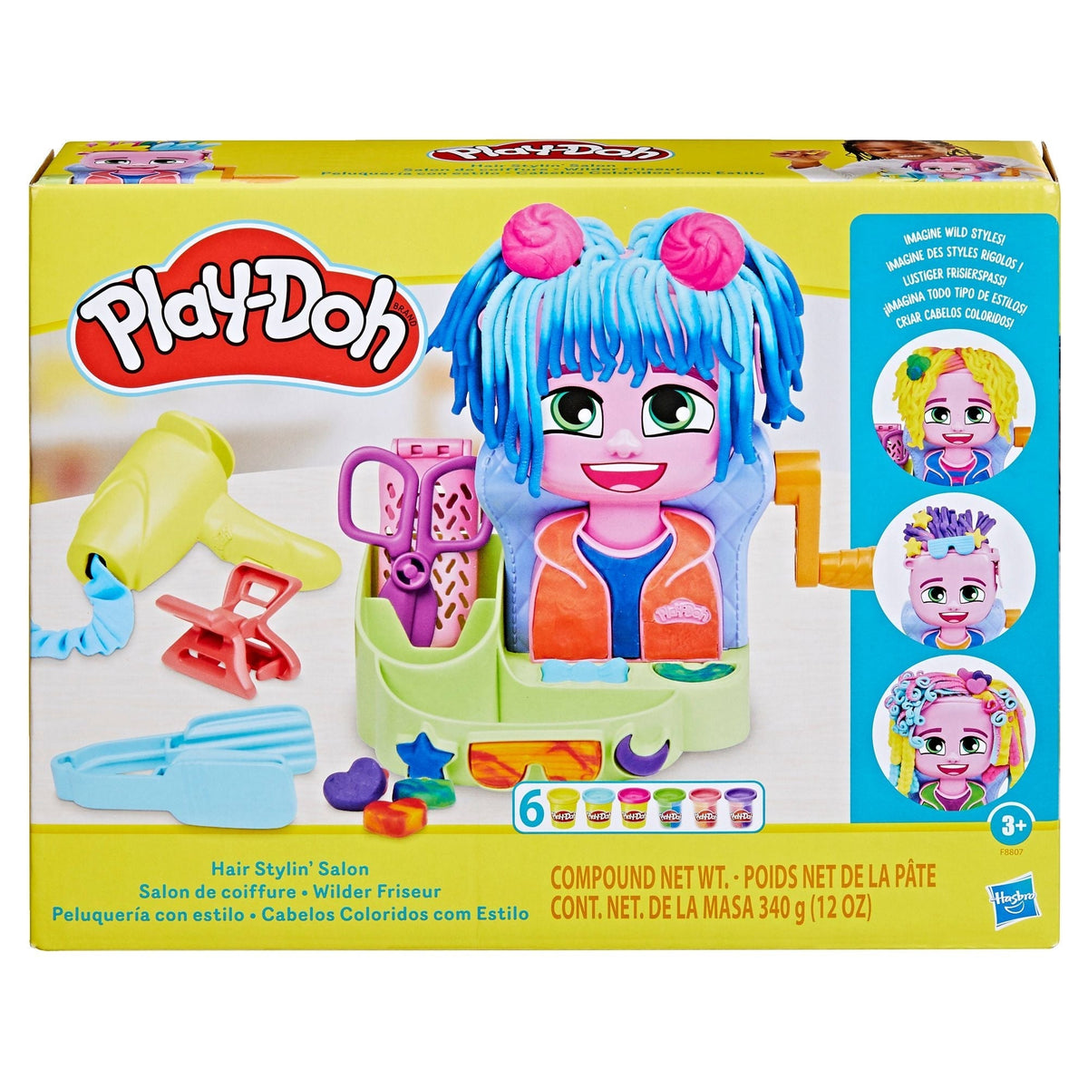 Hair Stylin' Dual Colour Salon Playset, Ages 3+ T9O4 - product image 2