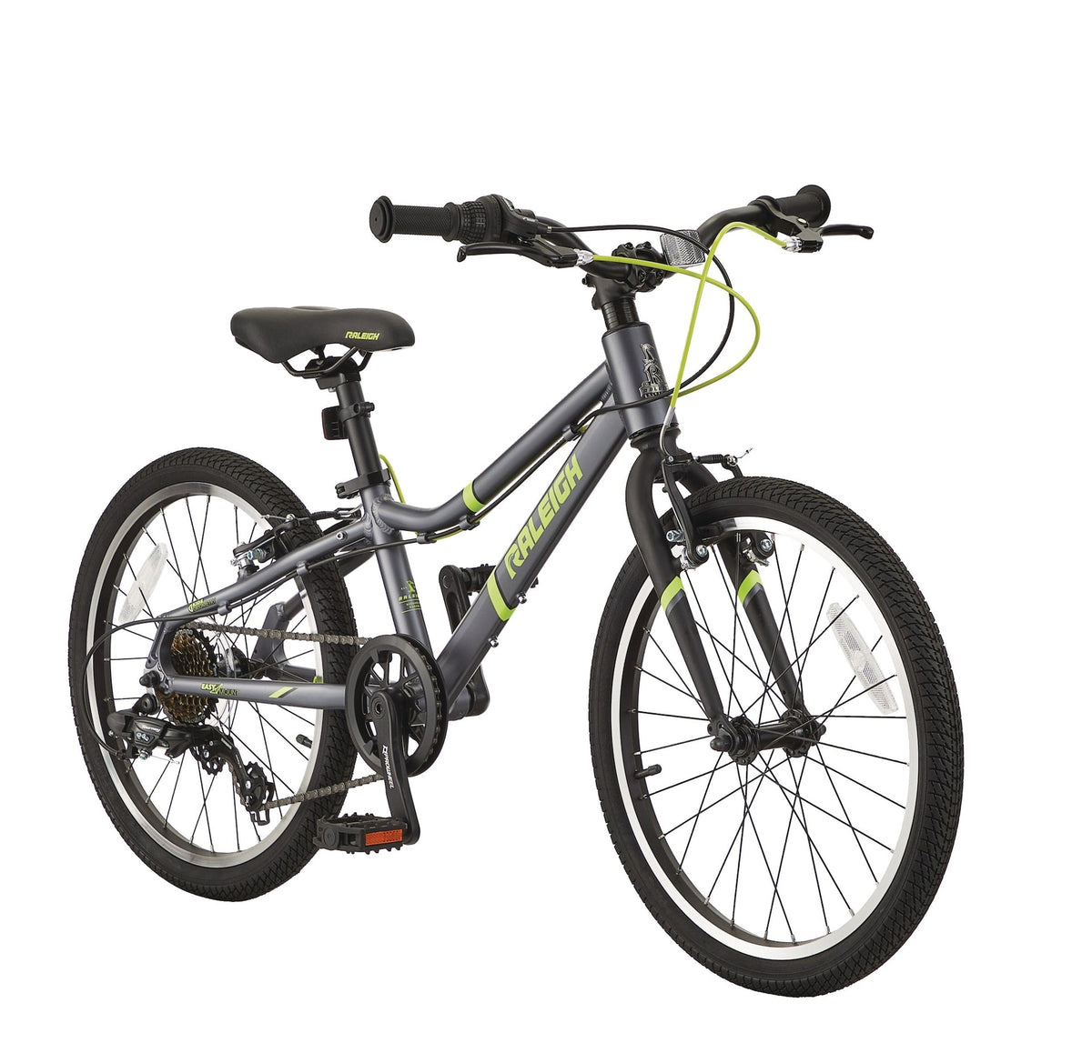 Meteor Youth Bike with Reflectors, 7-Speed, 20-in Wheel, Grey Q6R1 - product image 1
