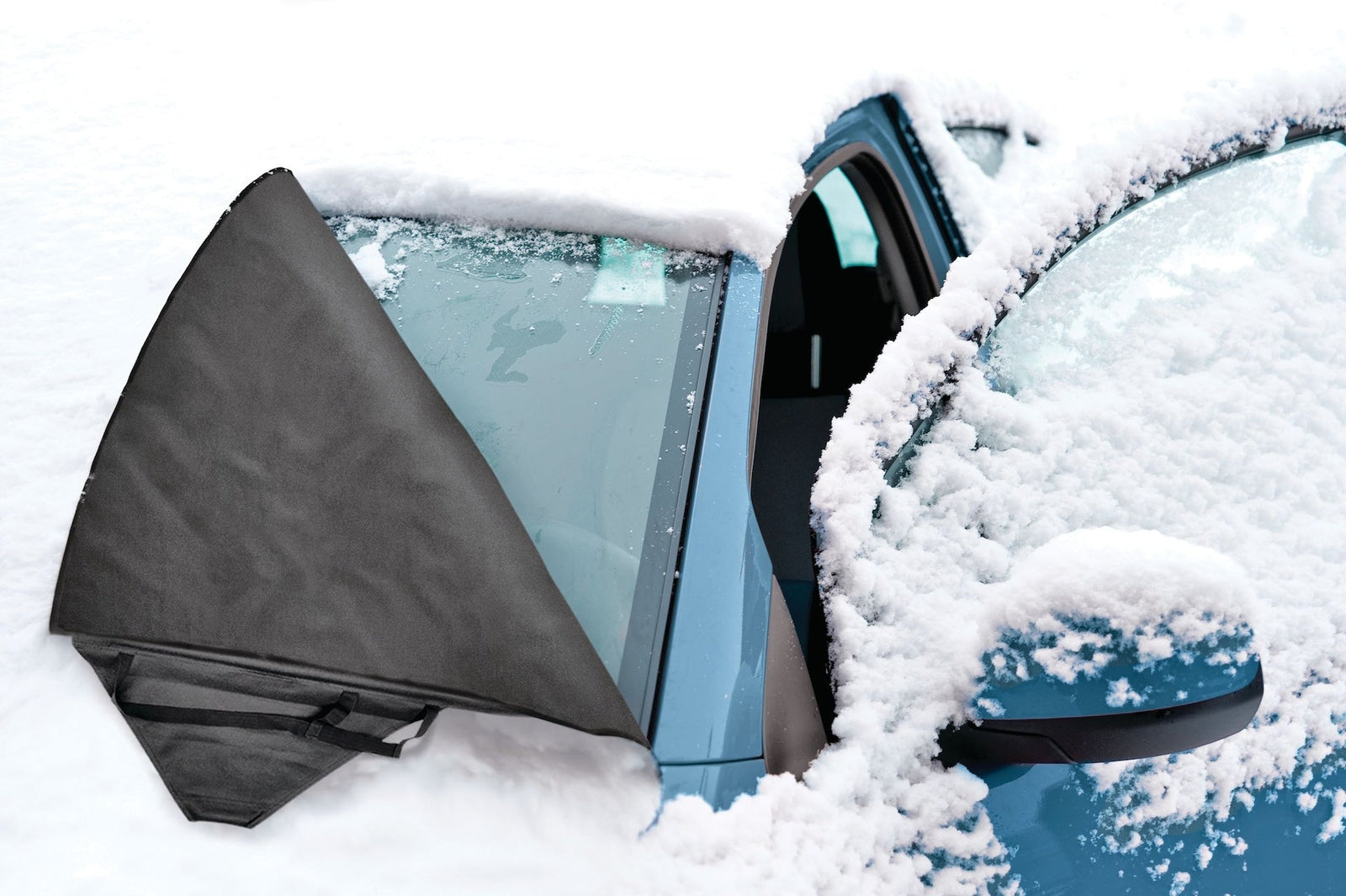 Snow & Ice Windshield Guard & Mirror Cover Set, Fits Most Vehicles I0U8 - product image 4