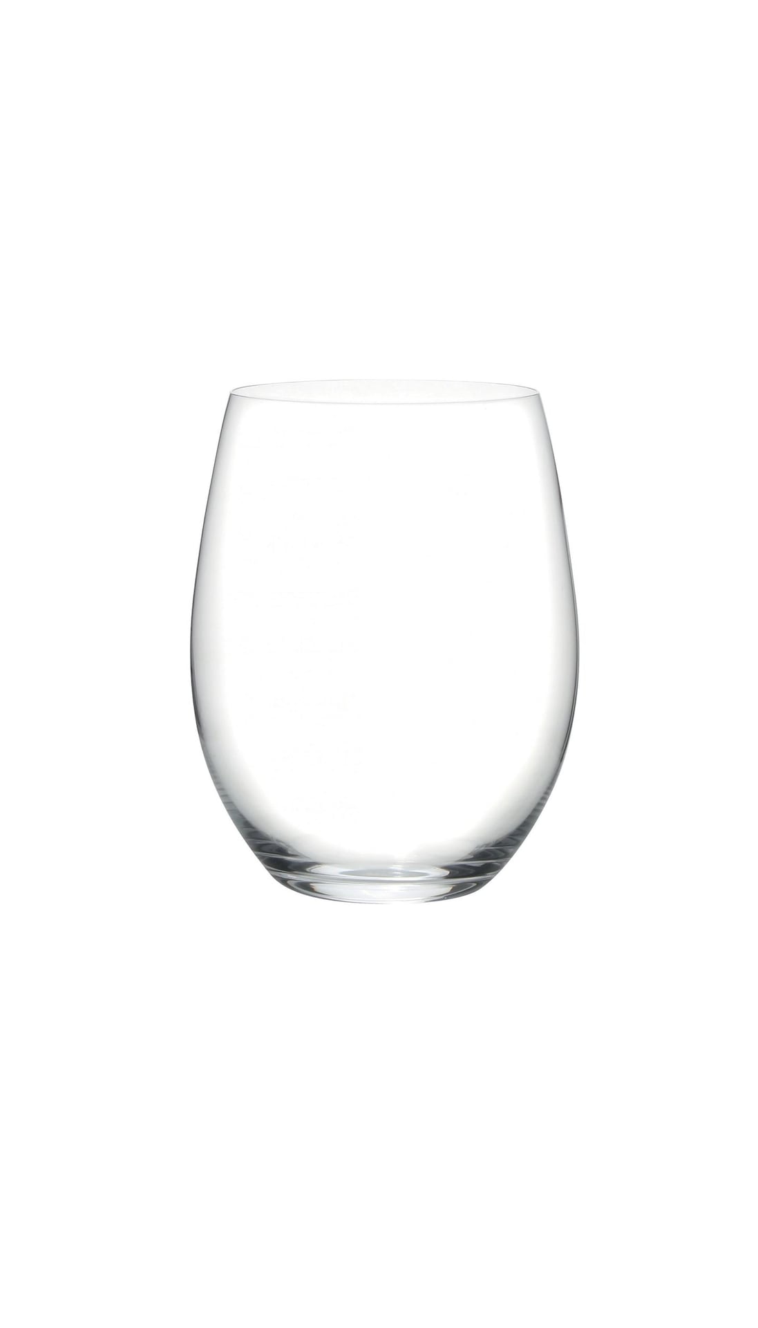 Stemless Cabernet Wine Glass/Tumbler Set, Clear, 4-pk P2G9 - product image 1
