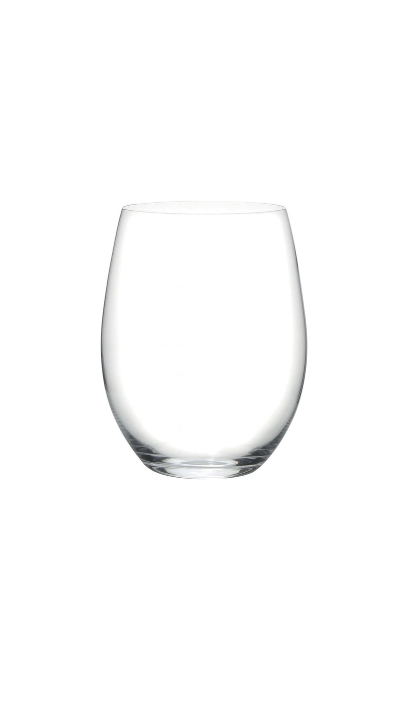 Stemless Cabernet Wine Glass/Tumbler Set, Clear, 4-pk A5J0