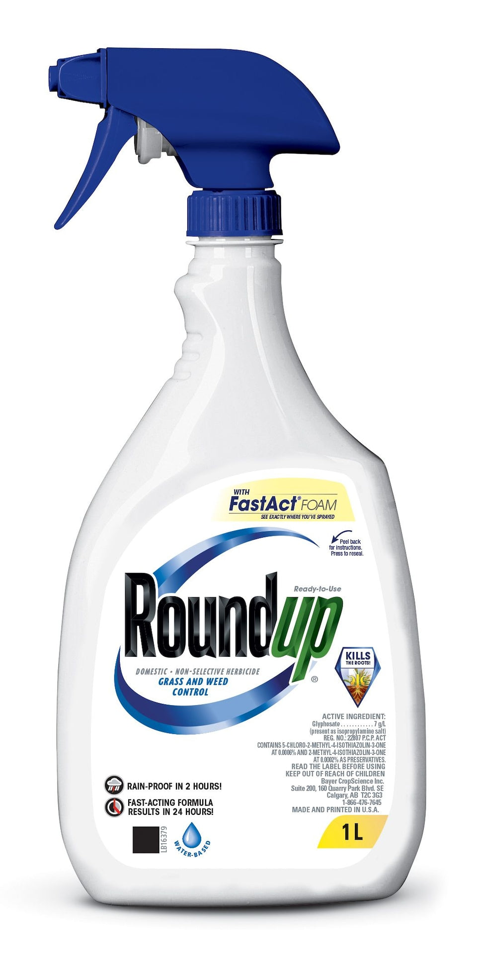 Ready-to-Use Herbicide Grass & Weed Control/Killer with Fast Fact Foam, 1-L V1E3 - product image 1