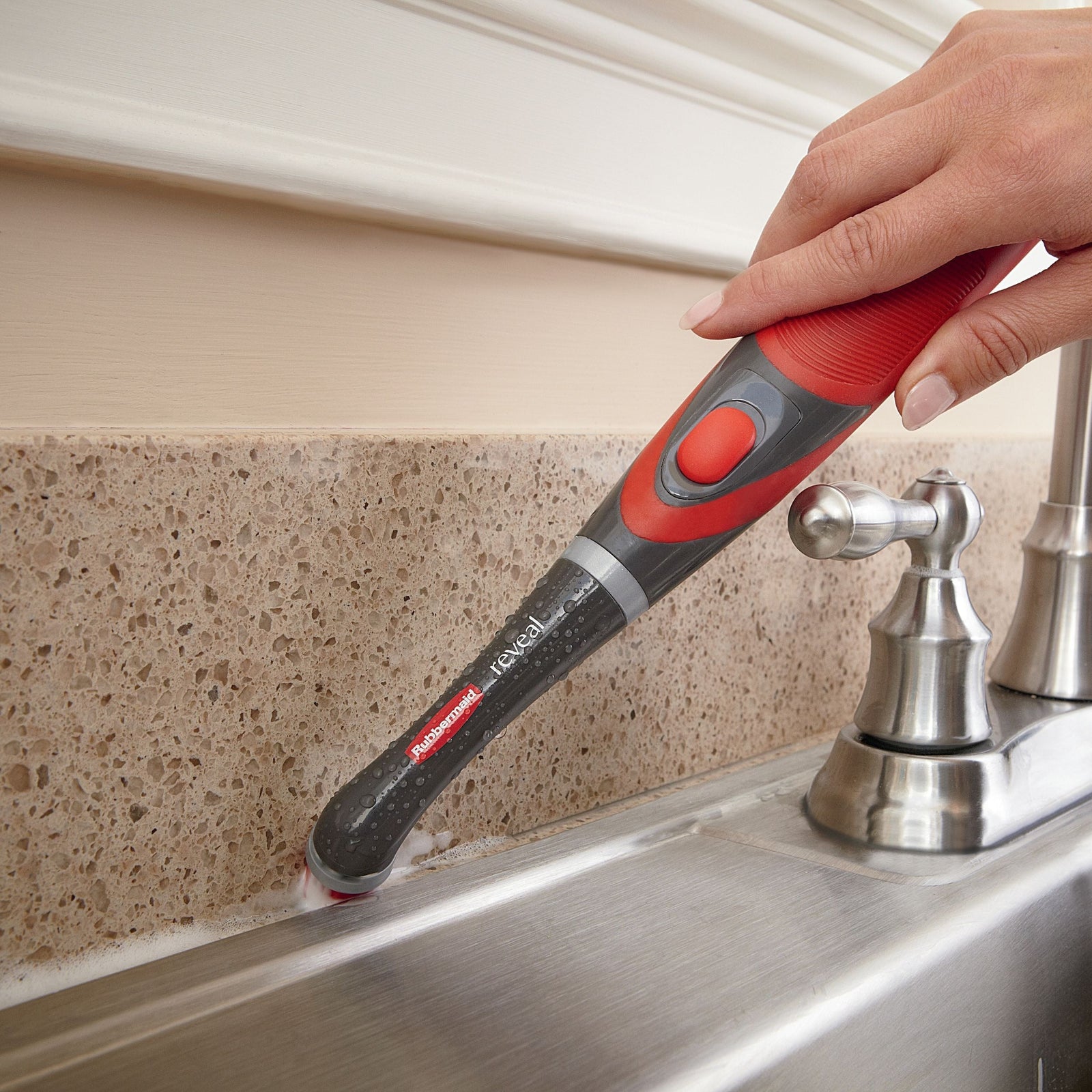 Reveal Power Scrubber, Battery-Powered Cleaning Scrub Brush with Oscillating Head C2P6 - product image 6