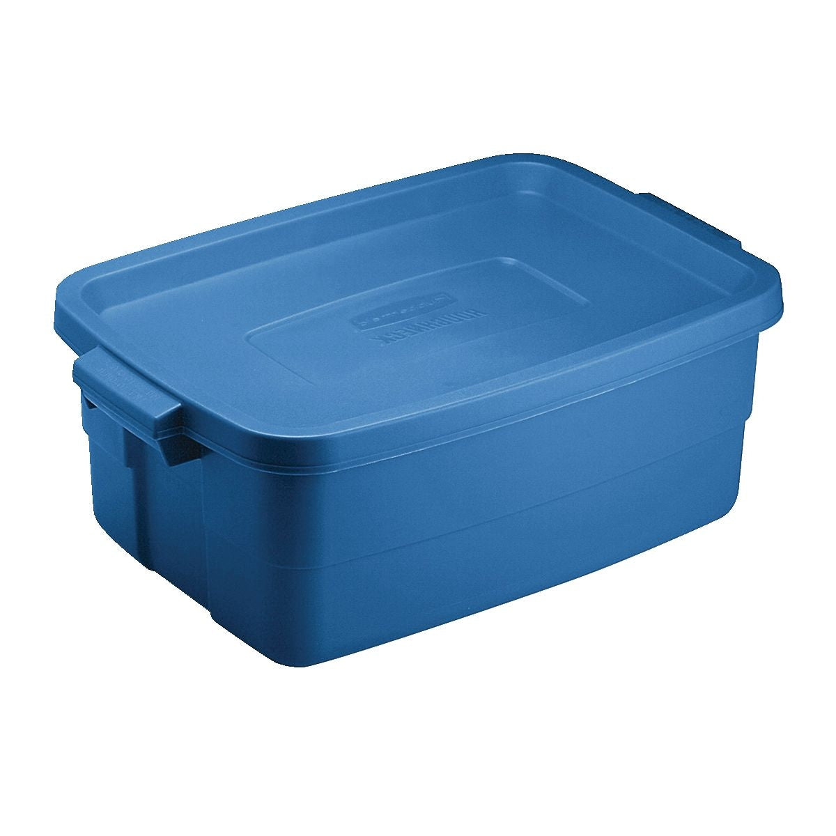 Roughneck Stackable Storage Box with Lid, 11-L, Blue B4U8 - product image 1