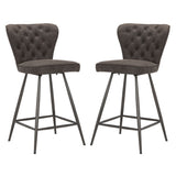Ashby Counter Stool, Set of 2, Grey H0L7 - product image 1