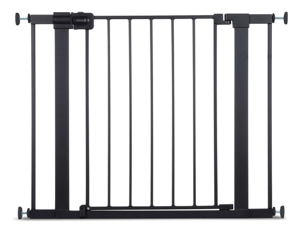 Baby Gate, Easy Install, Black O7M6