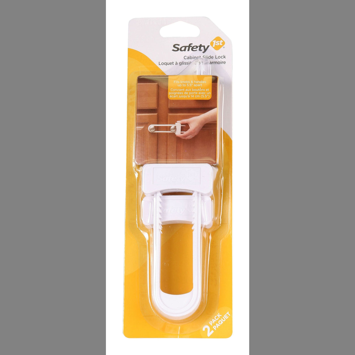 Cabinet Slide Lock, 2-pk L8Y9 - product image 1