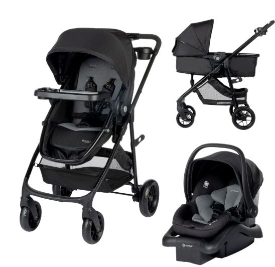 Grow and Go Travel System with 8 Strolling, Alloy Y2H8