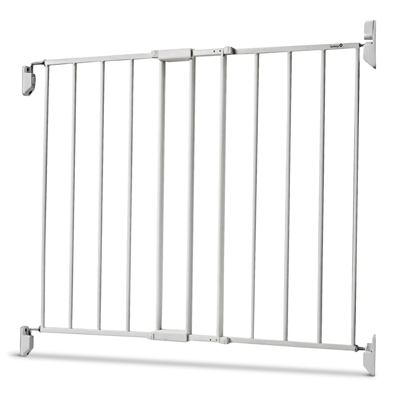 Top of Stairs Metal Gate, White E3R1