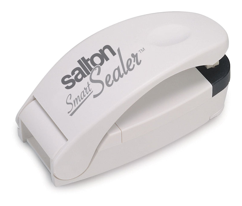 SmartSealer 2-in-1 Portable Bag Sealer & Cutter with Magnetic Strip, White N8U4