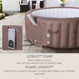 Spa Hawaii Smart AirJet 6-Person Terracotta Round Spa, 77-in x 28-in O6K9 - product image 6