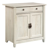 Edge Water 2-Door Storage Cabinet With Adjustable Shelf, Chalked Chestnut Finish B5H2 - product image 1