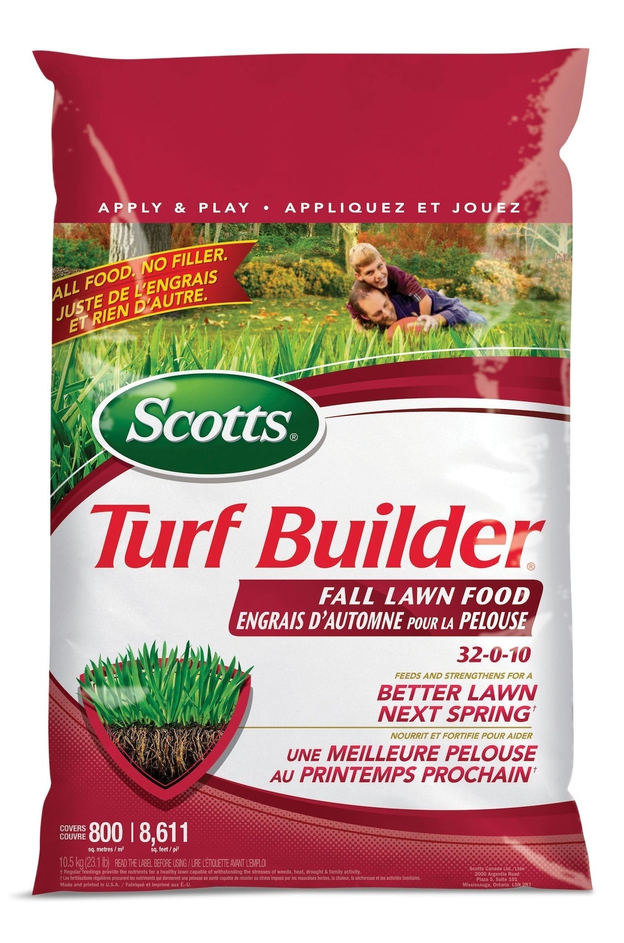 Turf Builder Fall Lawn Fertilizer, 10.5-kg J1B0 - product image 1