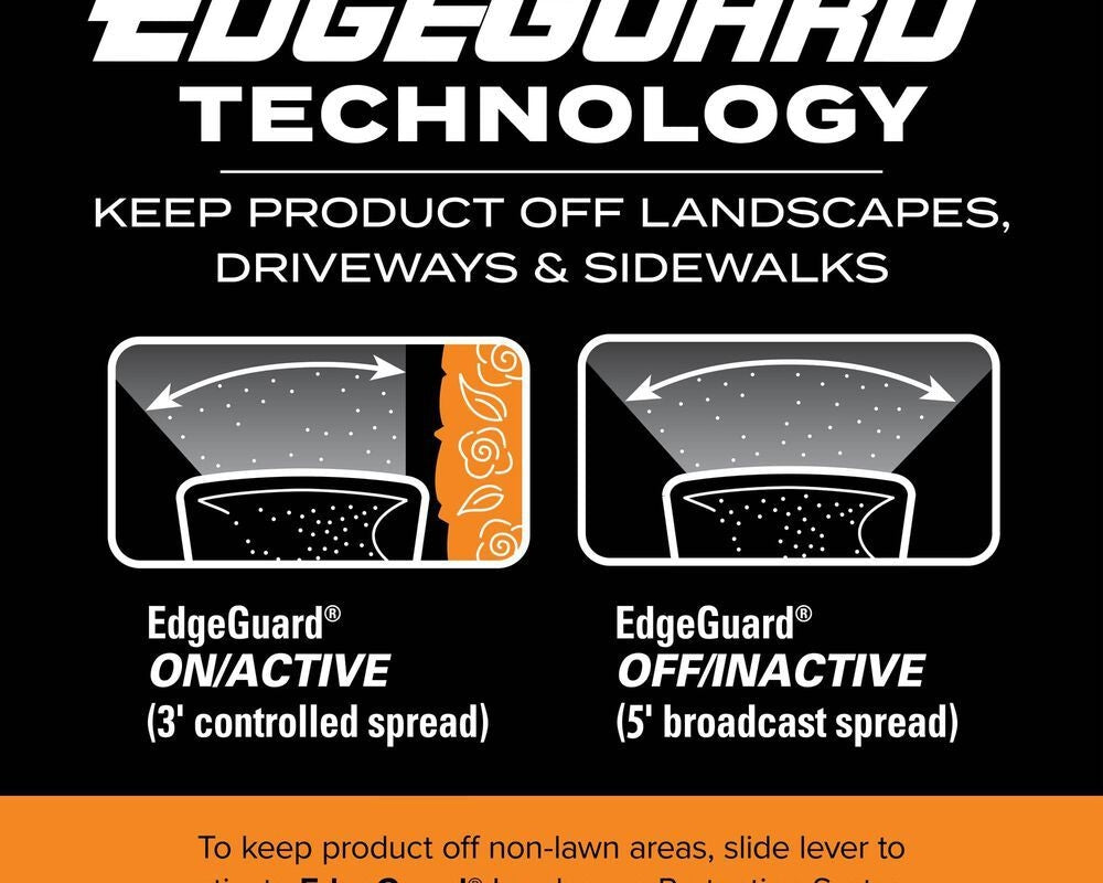 Turf Builder Mini Edgeguard Broadcast Spreader, 5,000 sq. ft. B4A8 - product image 6