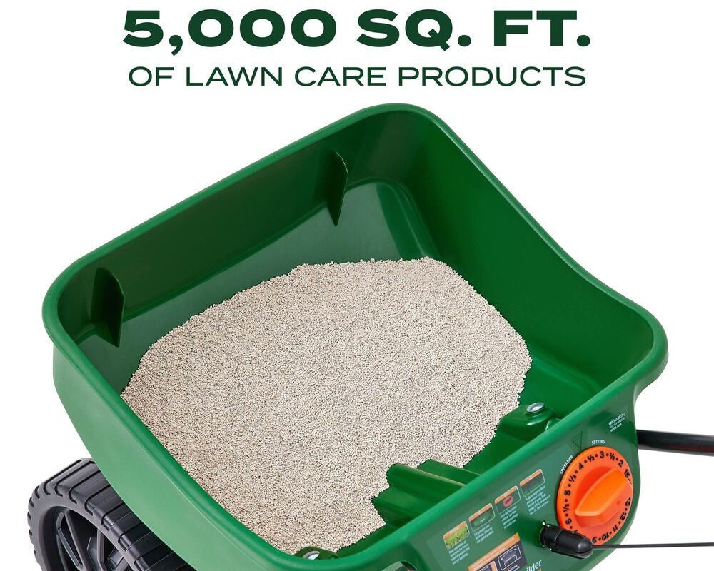 Turf Builder Mini Edgeguard Broadcast Spreader, 5,000 sq. ft. B4A8 - product image 7