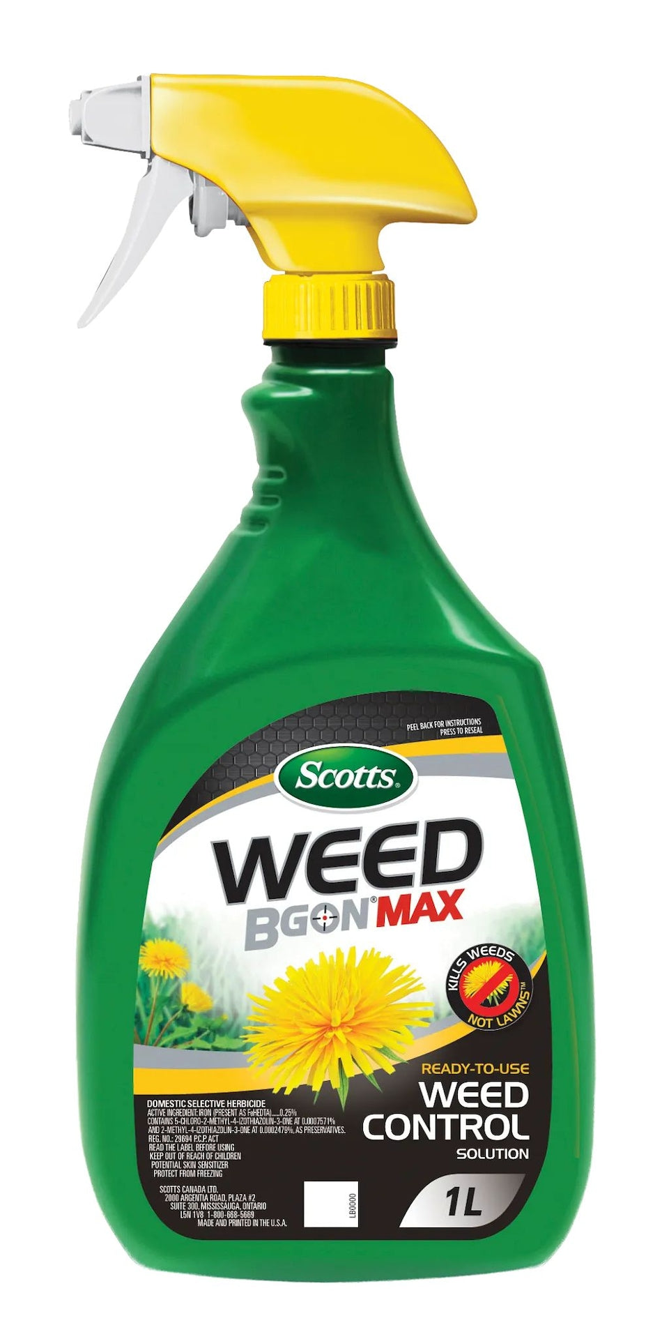 Weed B Gon MAX Weed Control Concentrate for Lawns, 1-L G9A6 - product image 1