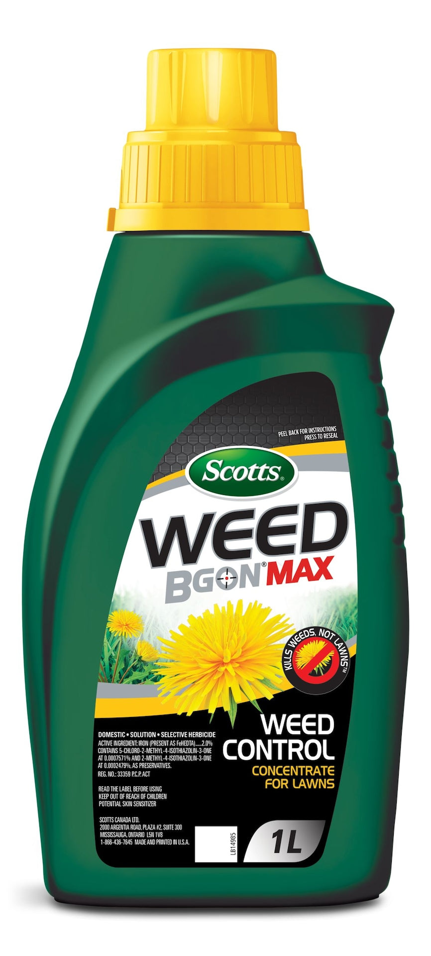 Weed B Gon MAX Weed Control Concentrate for Lawns, 1-L G9A6 - product image 2