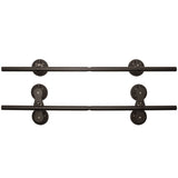 Monkey Bars Aluminum Roof Cross-Bar System, Powder Coated Black, 60-in Y9D7 - product image 1