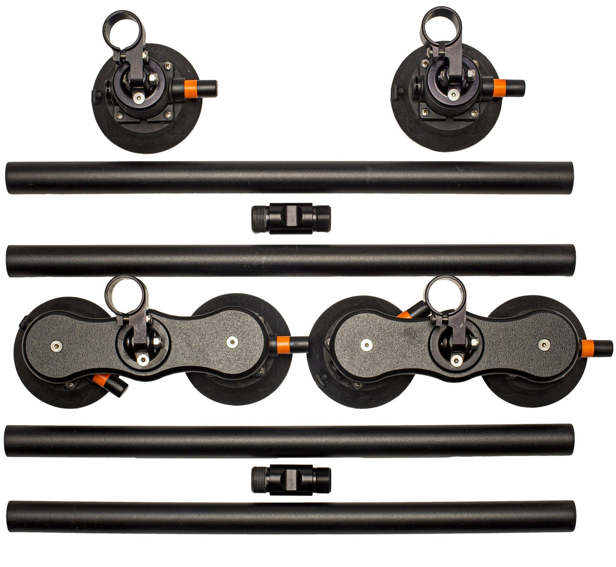 Monkey Bars Aluminum Roof Cross-Bar System, Powder Coated Black, 60-in S1X3 - product image 2