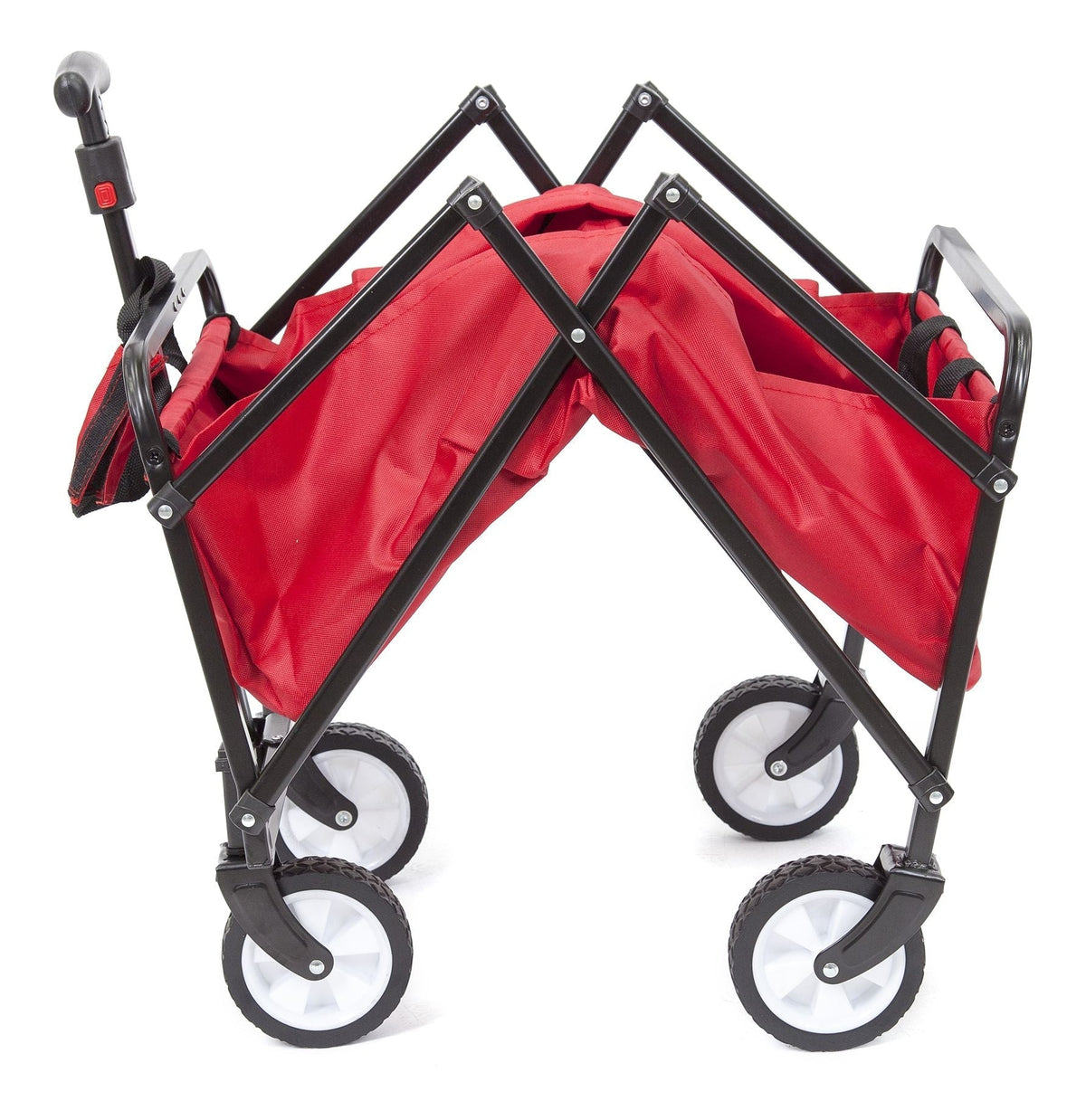 Outdoor Collapsible Folding Utility Wagon with Cup Holders, 150-lb Capacity K8W3 - product image 5