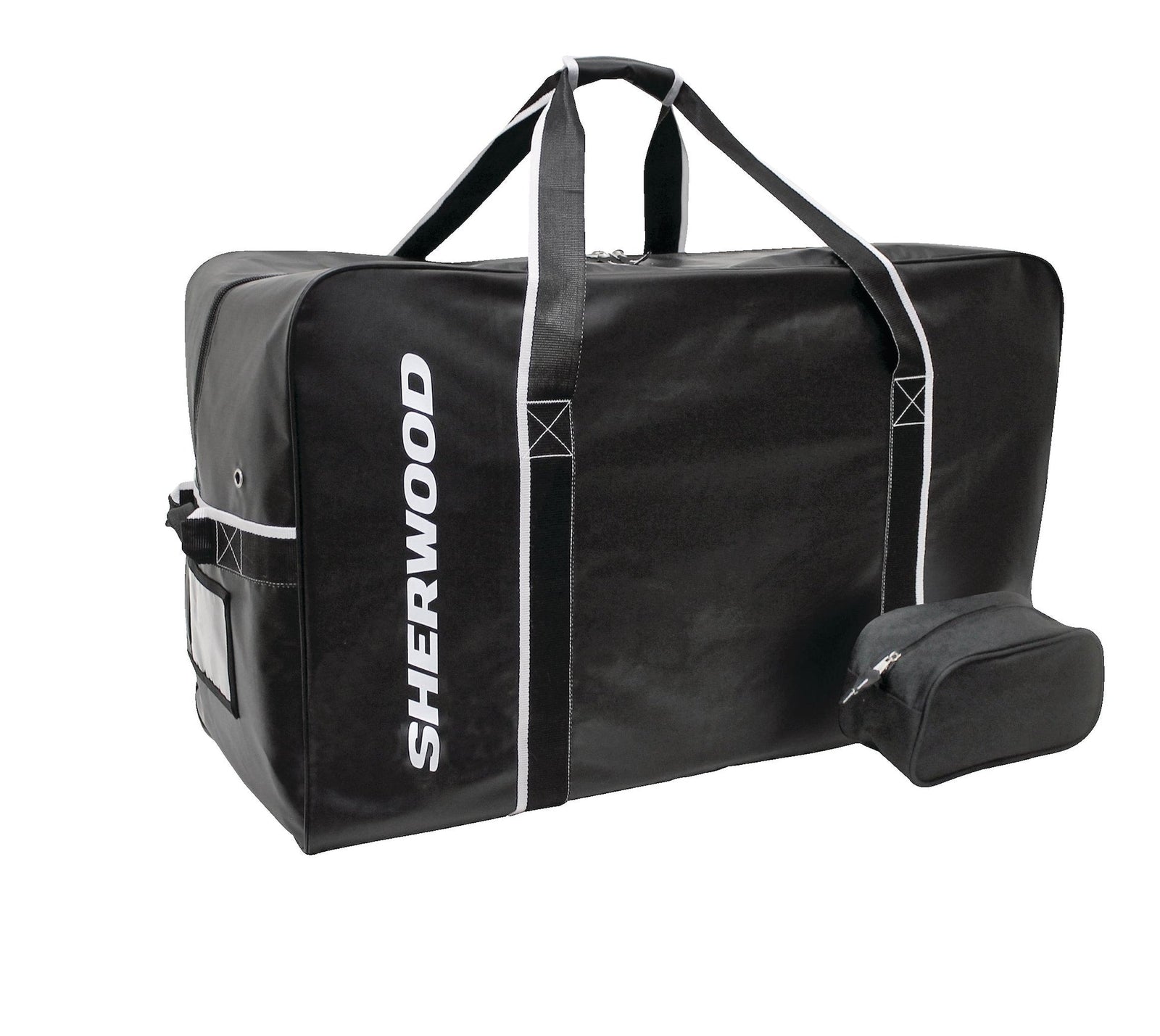 Team Tarp Hockey Bag with Accessories/Toiletry Bag, Carry, Junior, Black, 30-in J1M3 - product image 1