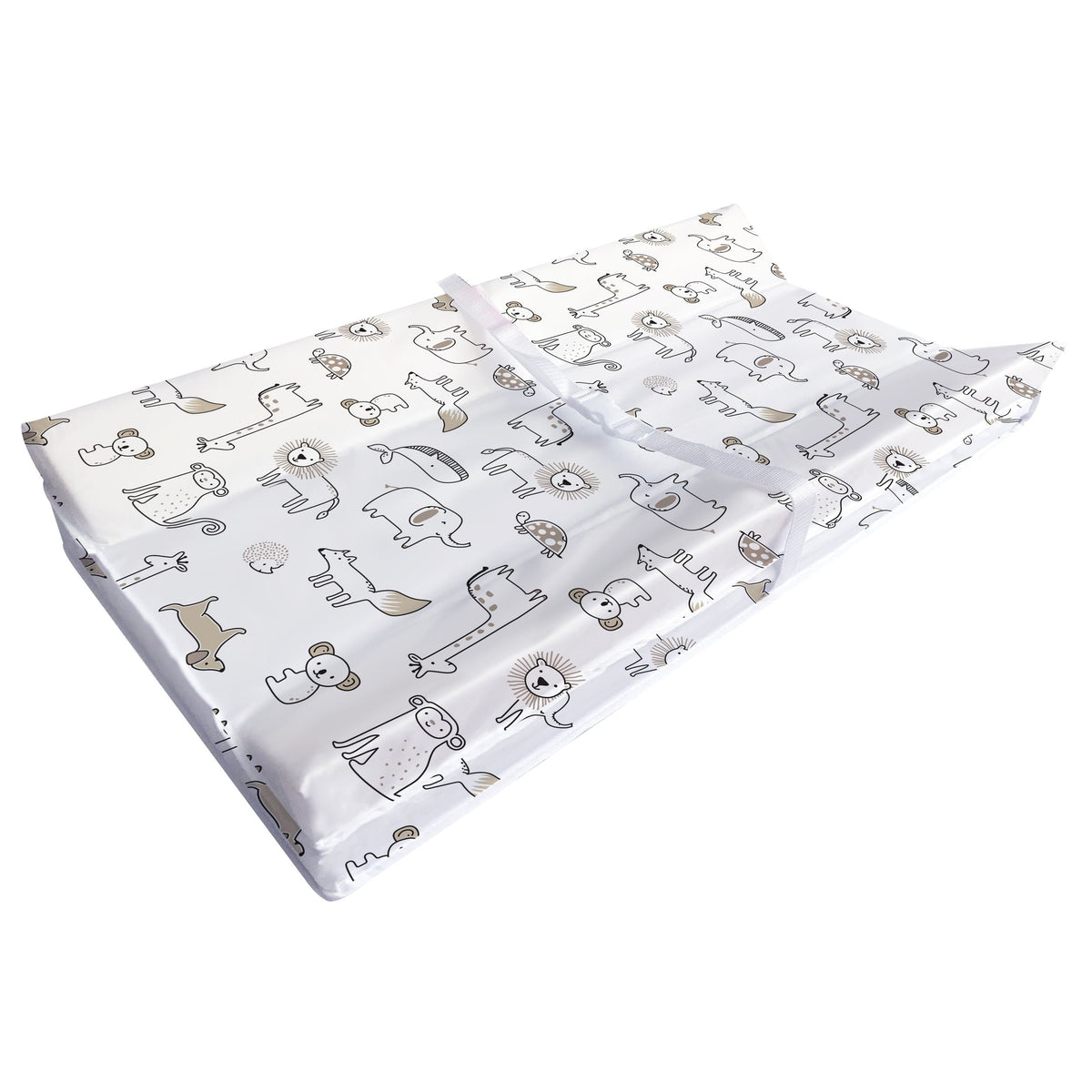 Contour Waterproof Diaper Change Pad, Safari W0A7 - product image 1