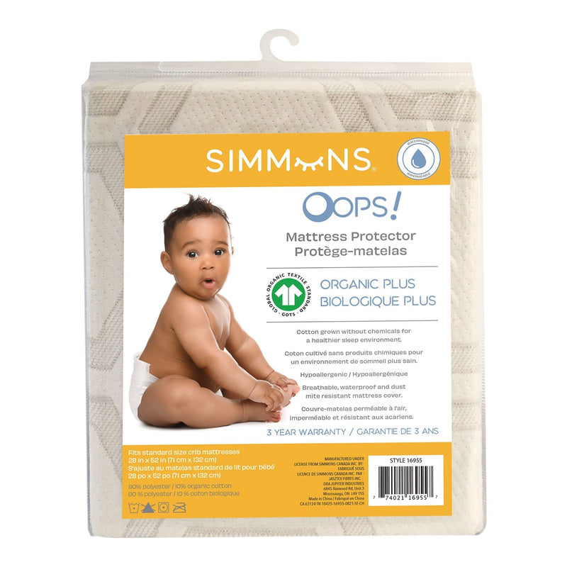 Organic Crib Mattress Waterproof Protector C2I4