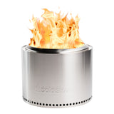 Stove Stainless Steel Smokeless Bonfire Fire Pit with Removable Ash Pan, 19.5 x 14-in N5J6 - product image 2