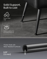 Home Mid-Century Ink Black Ottoman Storage Bench G6K5 - product image 7