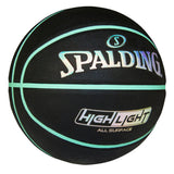 Highlight Foil Basketball, Black/Mint, Size 7 Z2D3 - product image 3