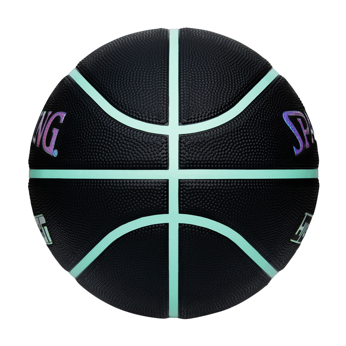 Highlight Foil Basketball, Black/Mint, Size 7 Z2D3 - product image 4