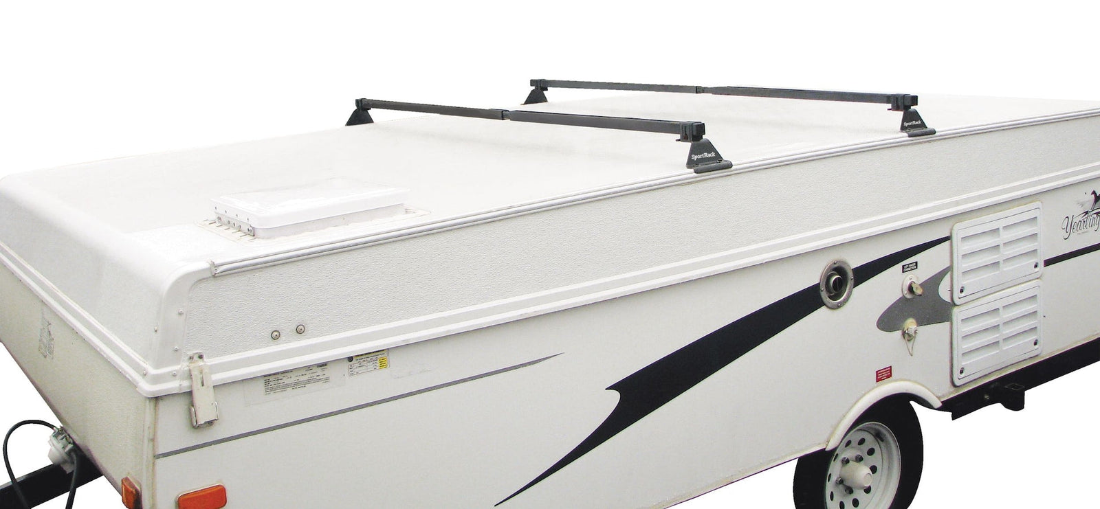 SR1020 Camp Trailer Roof Rack System, Black, 2-pc G2L4 - product image 2