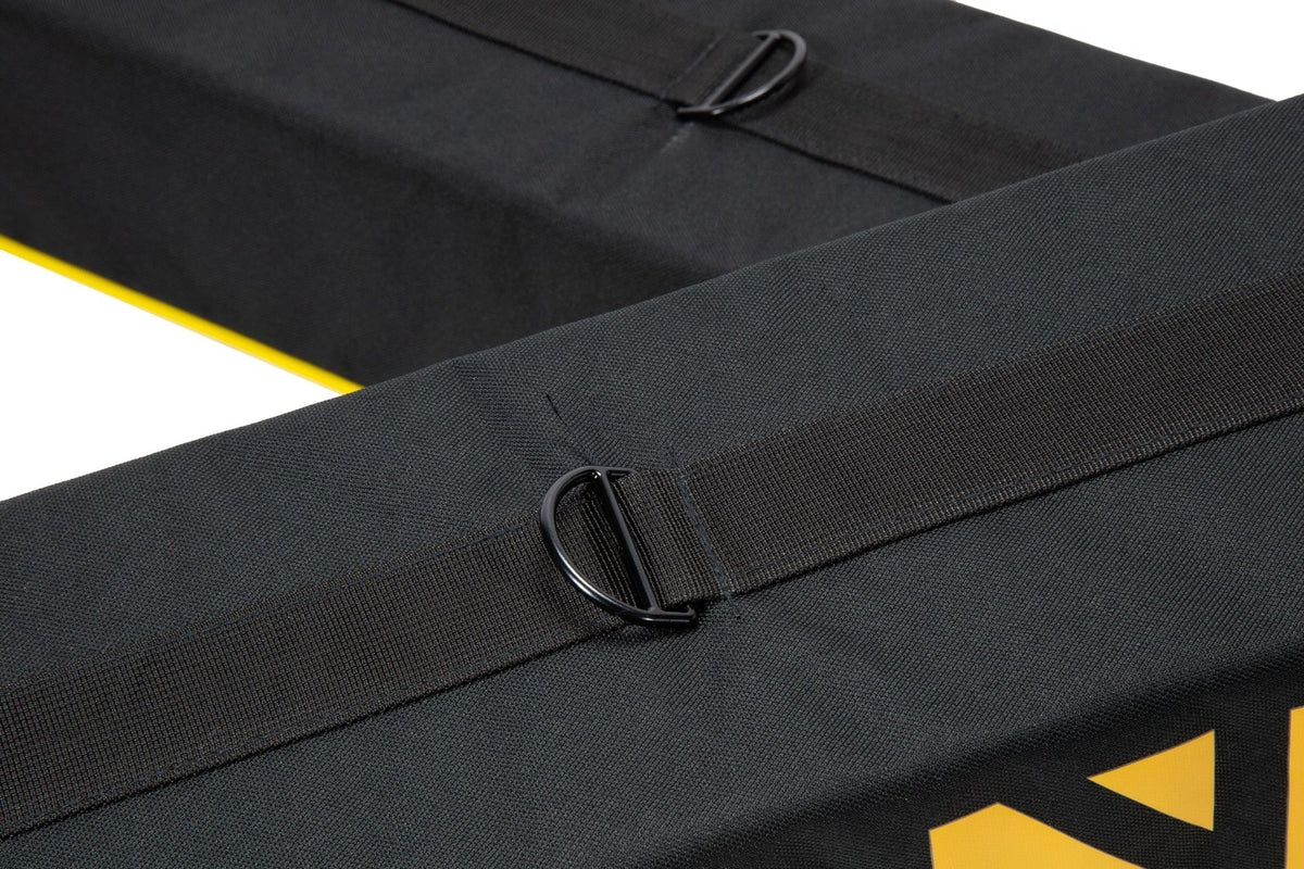 Roof Top Universal Rack Pad & Luggage Carrier System, Adjustable with 2 Tie-Down Straps, Black Z2D2 - product image 5
