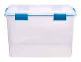 Clear Storage Box with Gasketed Lid, 76-L O5D1 - product image 1