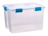 Clear Storage Box with Gasketed Lid, 76-L O5D1 - product image 2