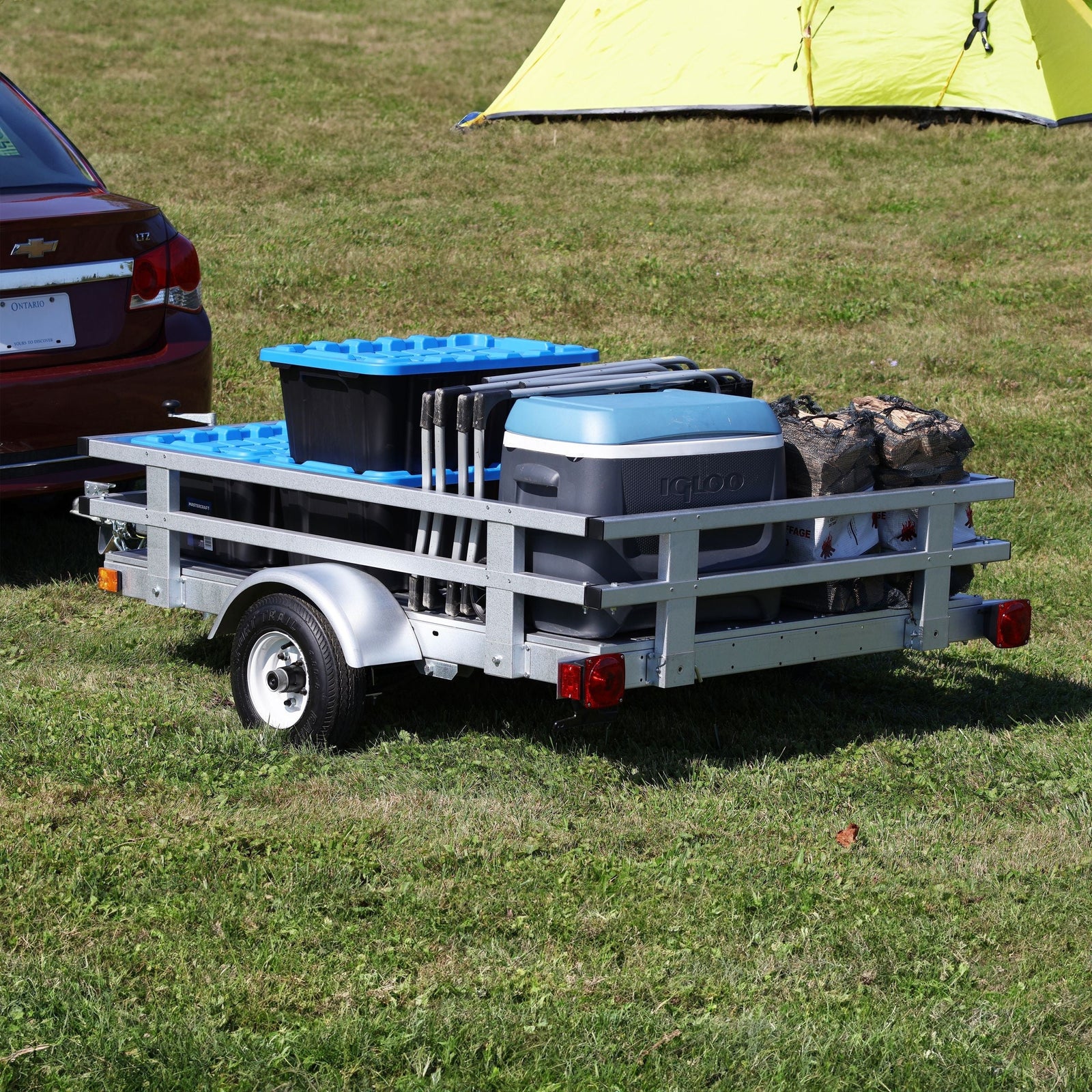 4x6-ft Rail Side Galvalume Plus Kit Trailer G6H2 - product image 6