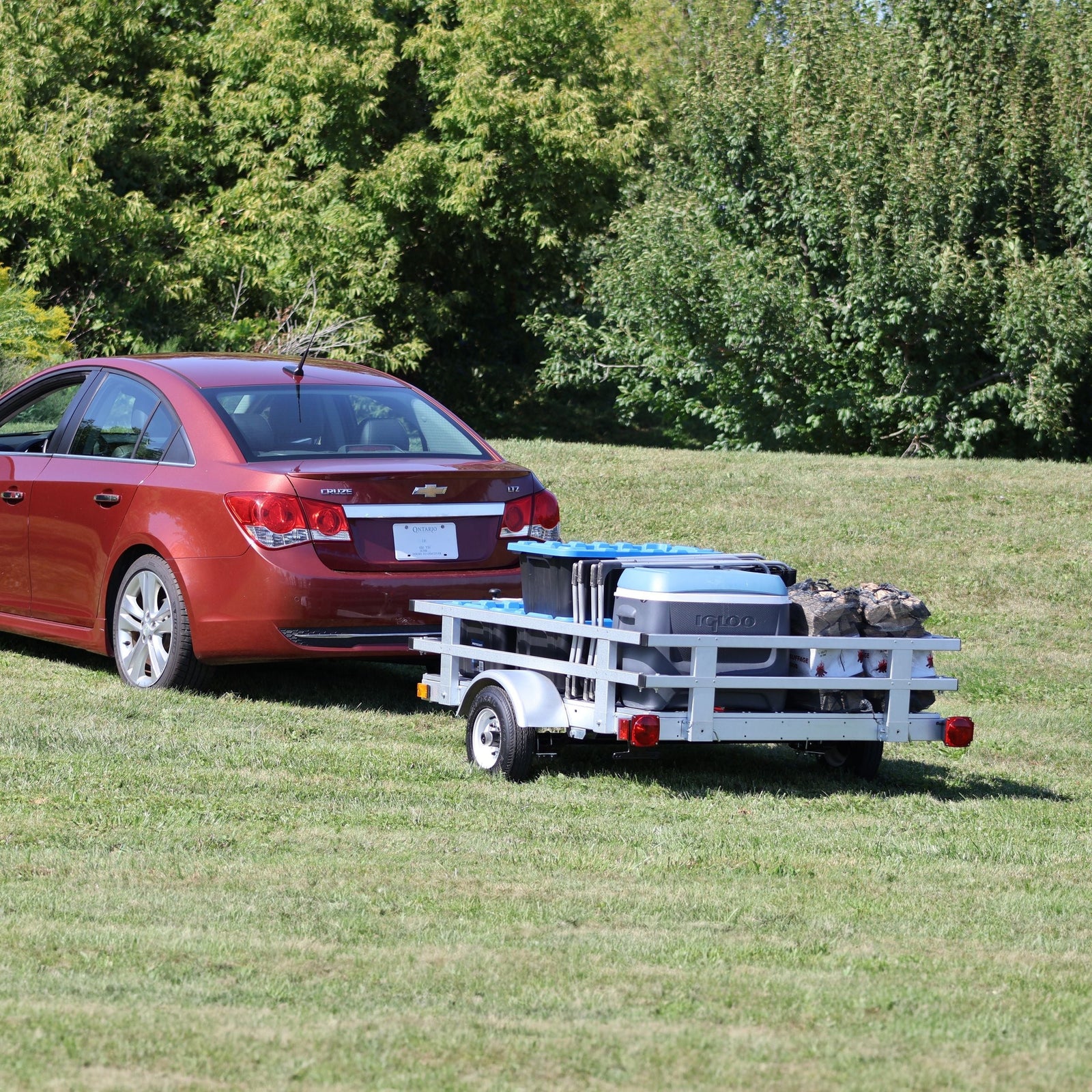 4x6-ft Rail Side Galvalume Plus Kit Trailer G6H2 - product image 7