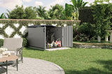 Glidetop 98-cu-ft Dove Grey Horizontal Shed H4J6 - product image 7
