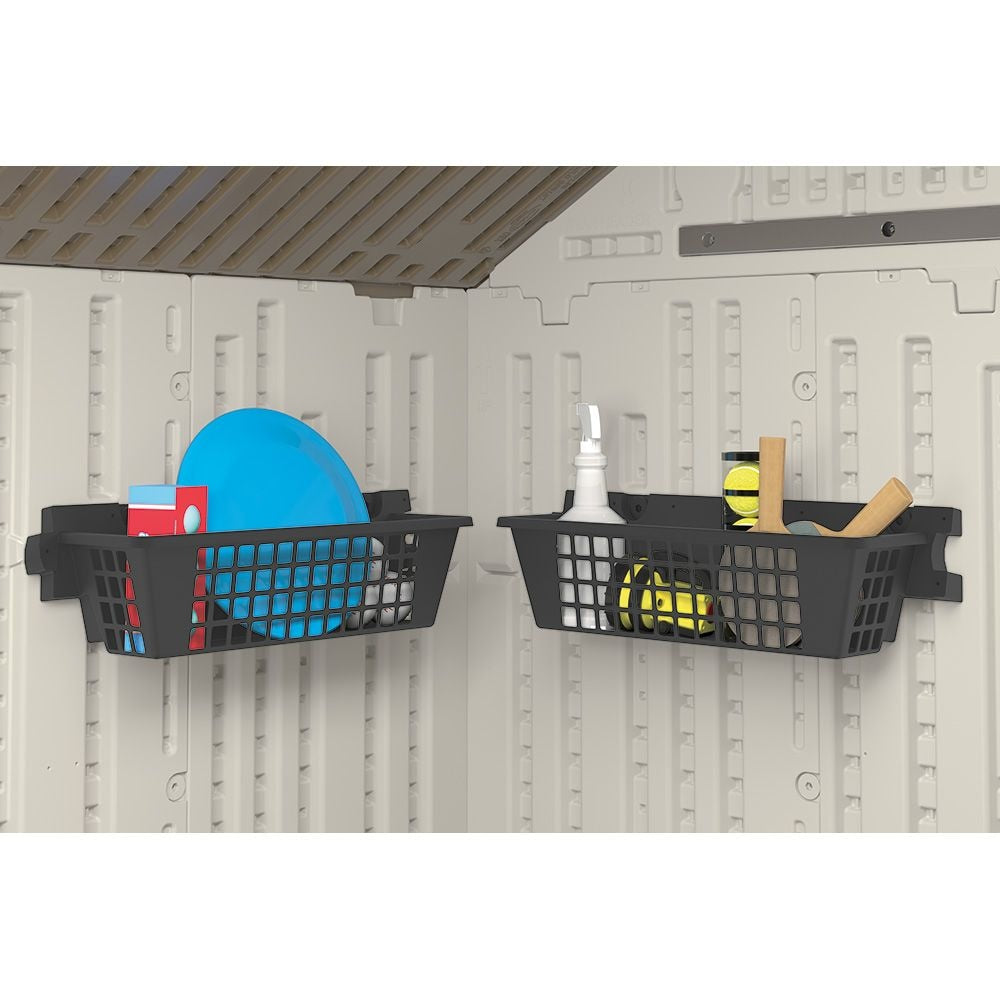 Resin Basket Shed Accessory with EZ Bolt, 2-pk H9I7 - product image 6