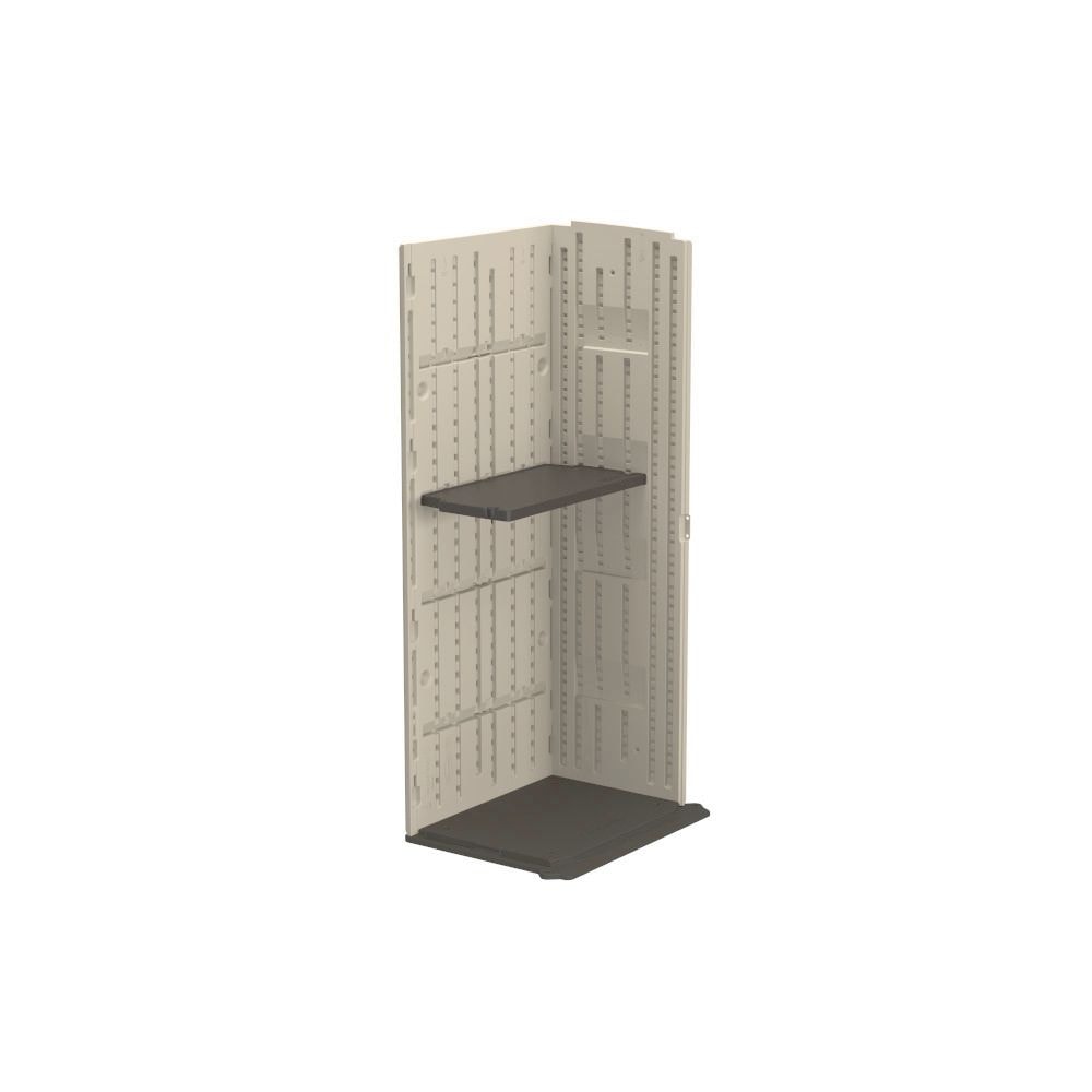 Vertical Resin Shed Shelf Kit, 30-lb Capacity E8A3 - product image 3