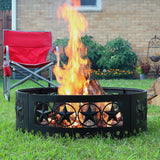Décor Heavy-Duty Steel Cut Out Campfire Ring, 36-in L6F8 - product image 7